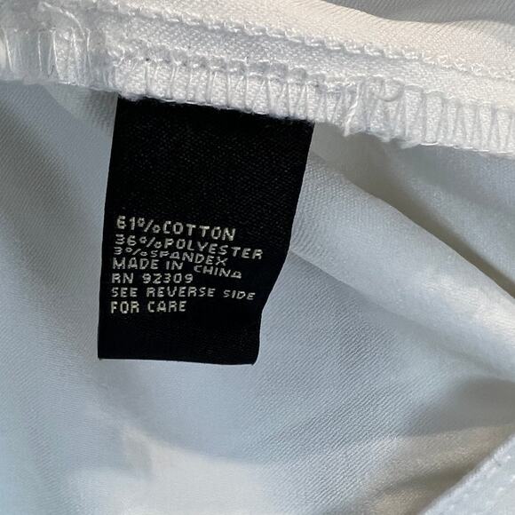 NWT Diane Gilman DG2 White Jean Jacket Women's Size XL Full Button Stretch - Picture 9 of 9